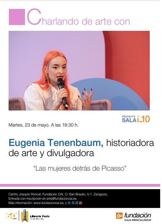 Eugenia Tenenbaum presenta 'Las mujeres detrás de Picasso'